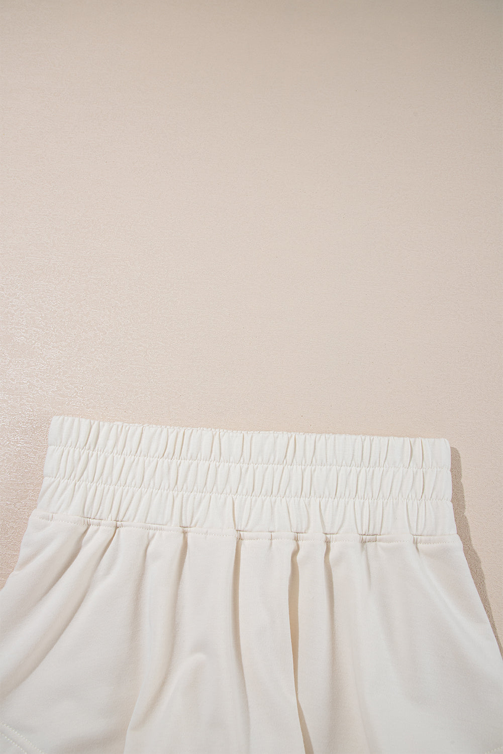 Solid Cropped Tee & Ruffle High Waist Skort Set
