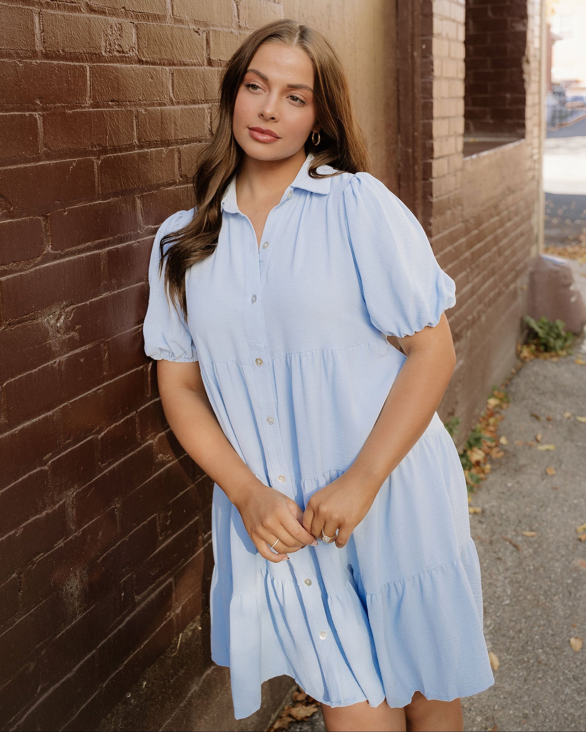 Mimi Tiered Shift Dress