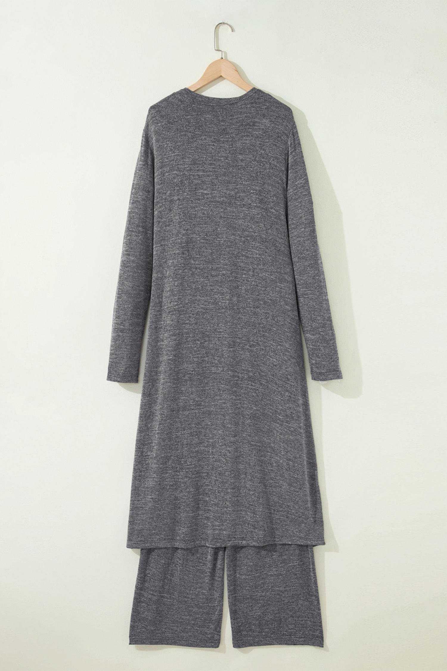 Duster Cardigan T-Shirt & Pants Lounge Set