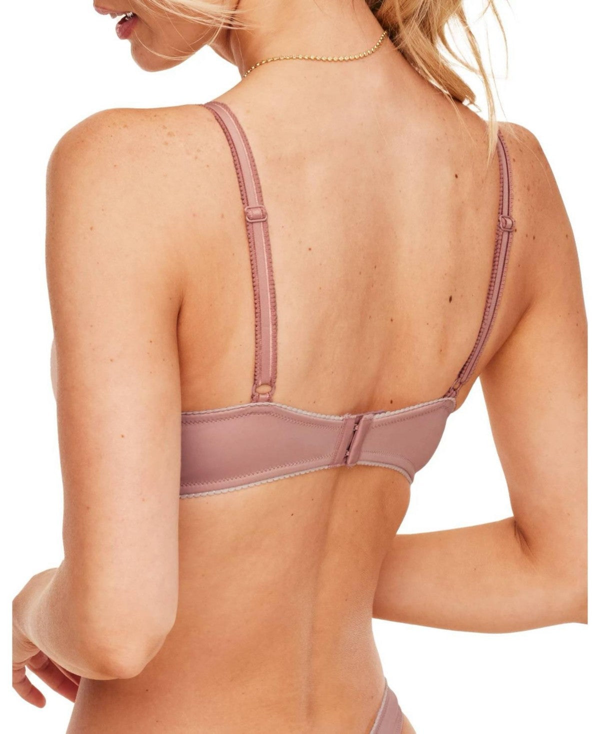 Adore Me Womens Jeannette Push Up Demi Bra