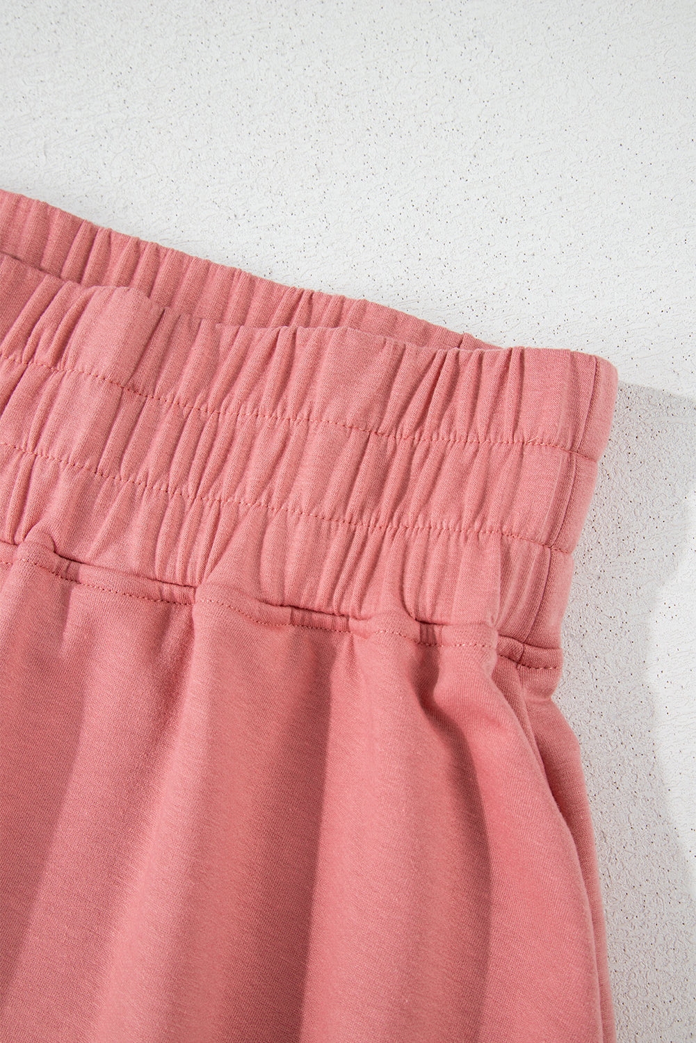 Solid Cropped Tee & Ruffle High Waist Skort Set