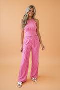 Polka Dot Tank & Loose Pants Set