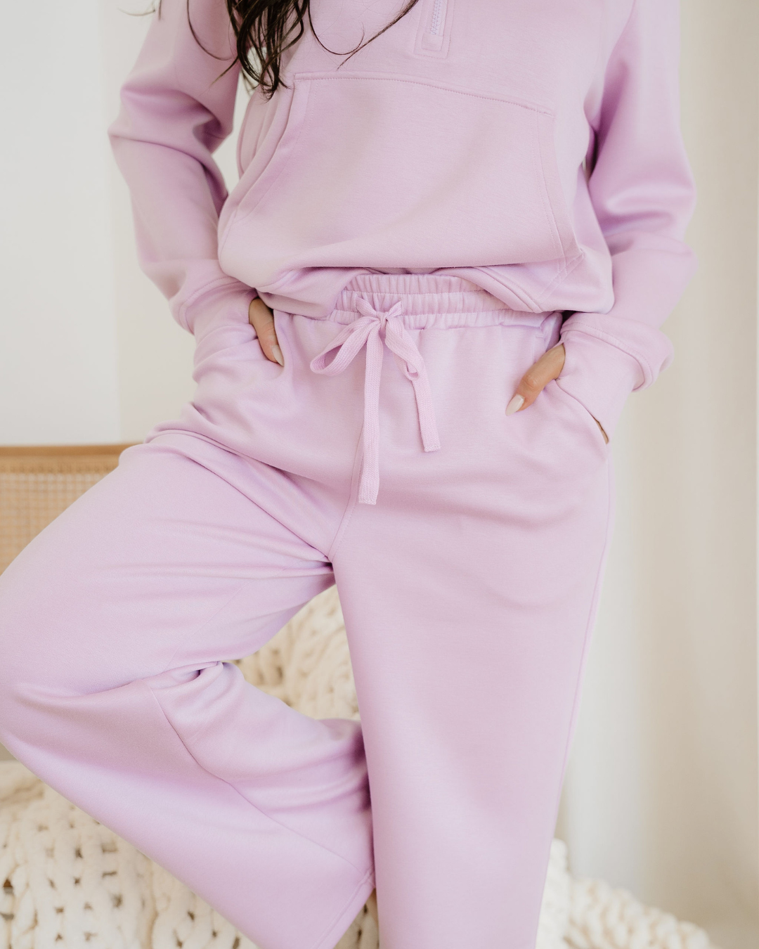 Harlow Active Pants 2pcs Outfit - Purple