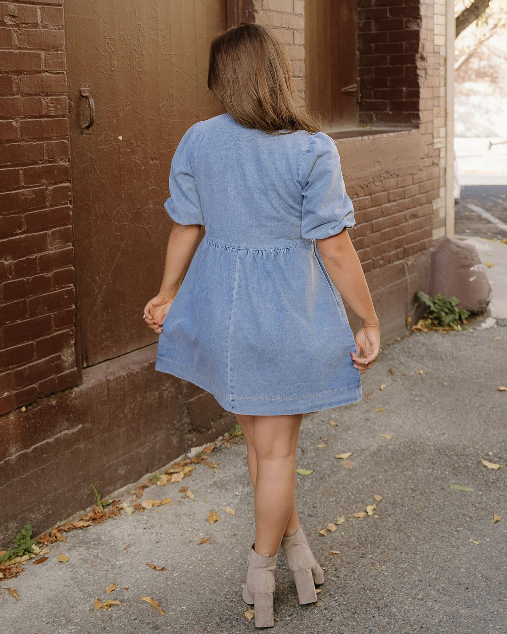 Fallon Denim Dress
