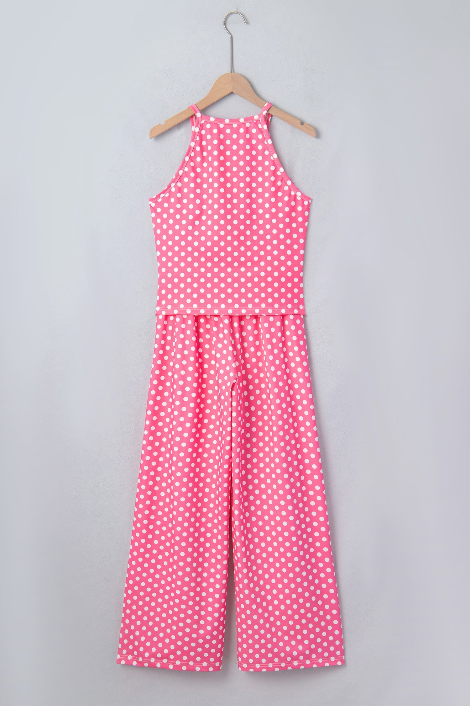 Polka Dot Tank & Loose Pants Set