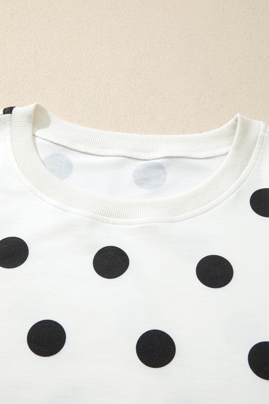 Plus Size Polka Dot Tank & Split Skort Set