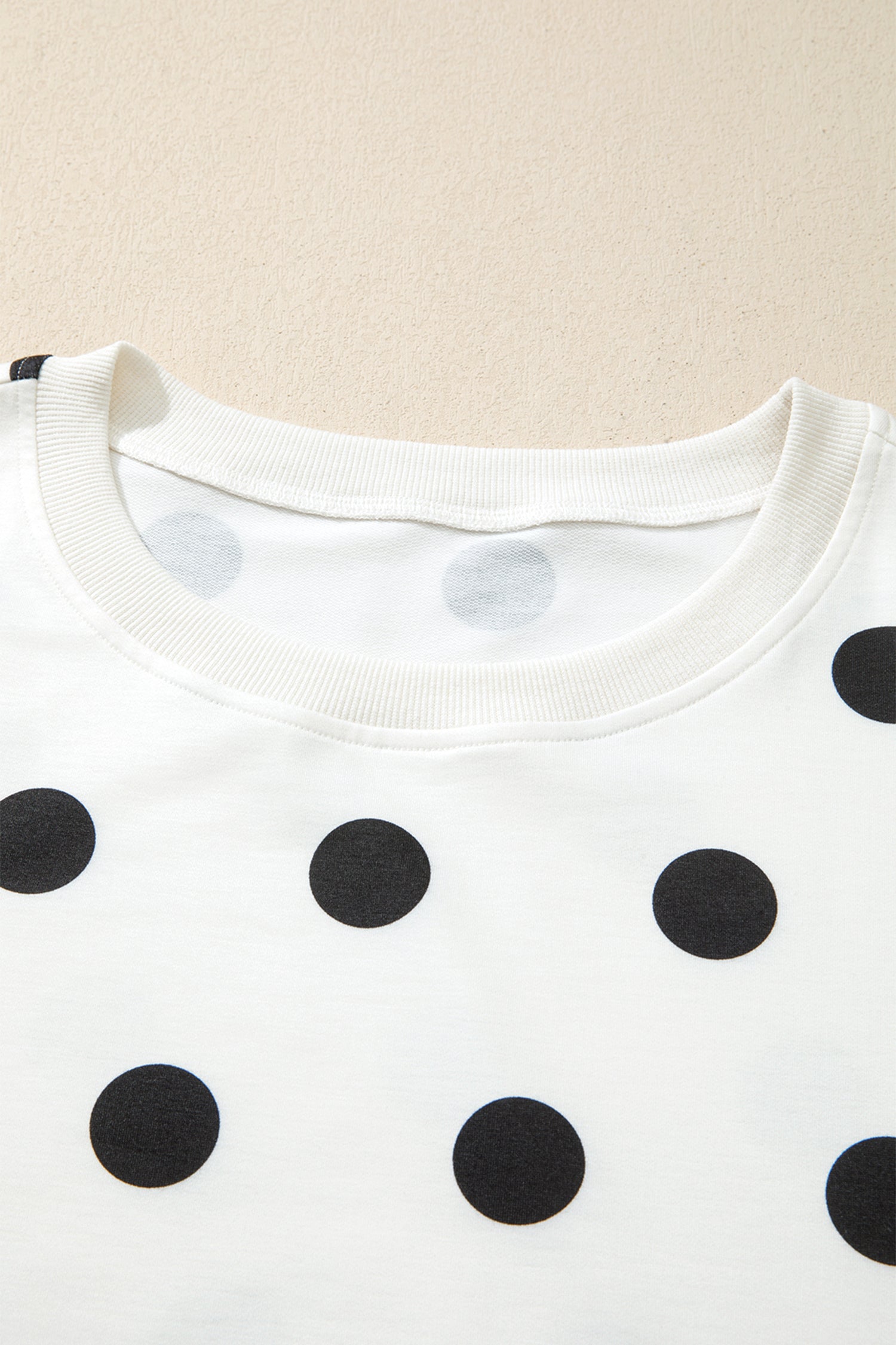 Plus Size Polka Dot Tank & Split Skort Set