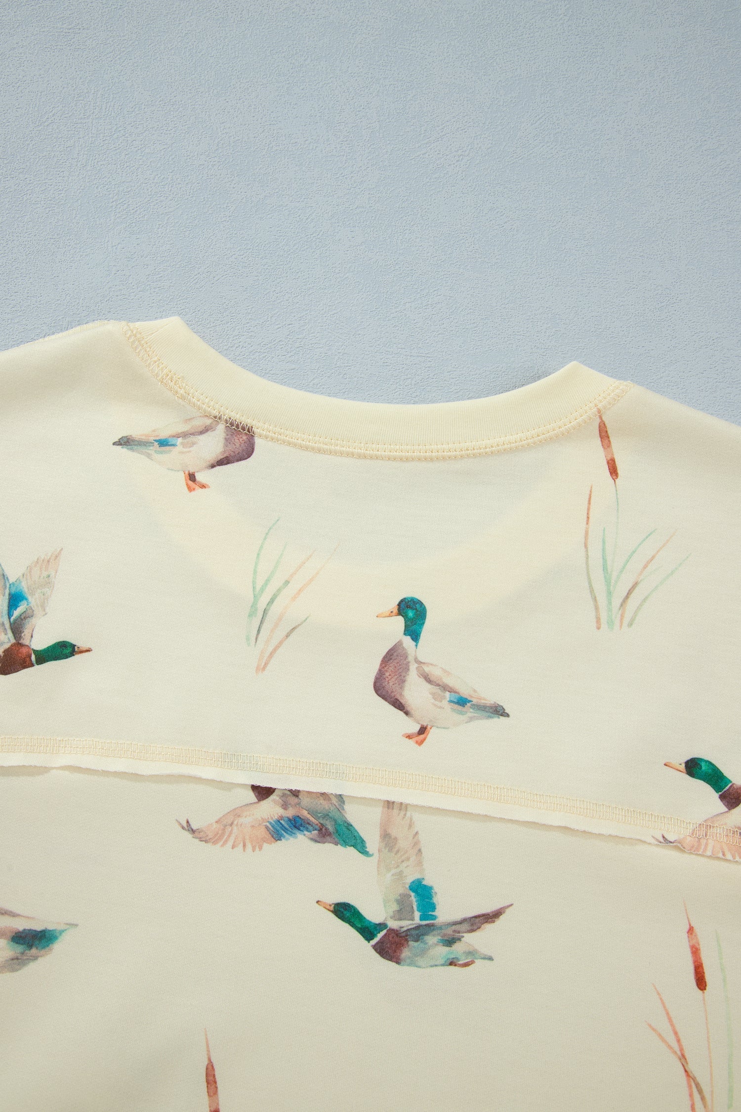 Mallard Duck Short Sleeve Top & Pants Set