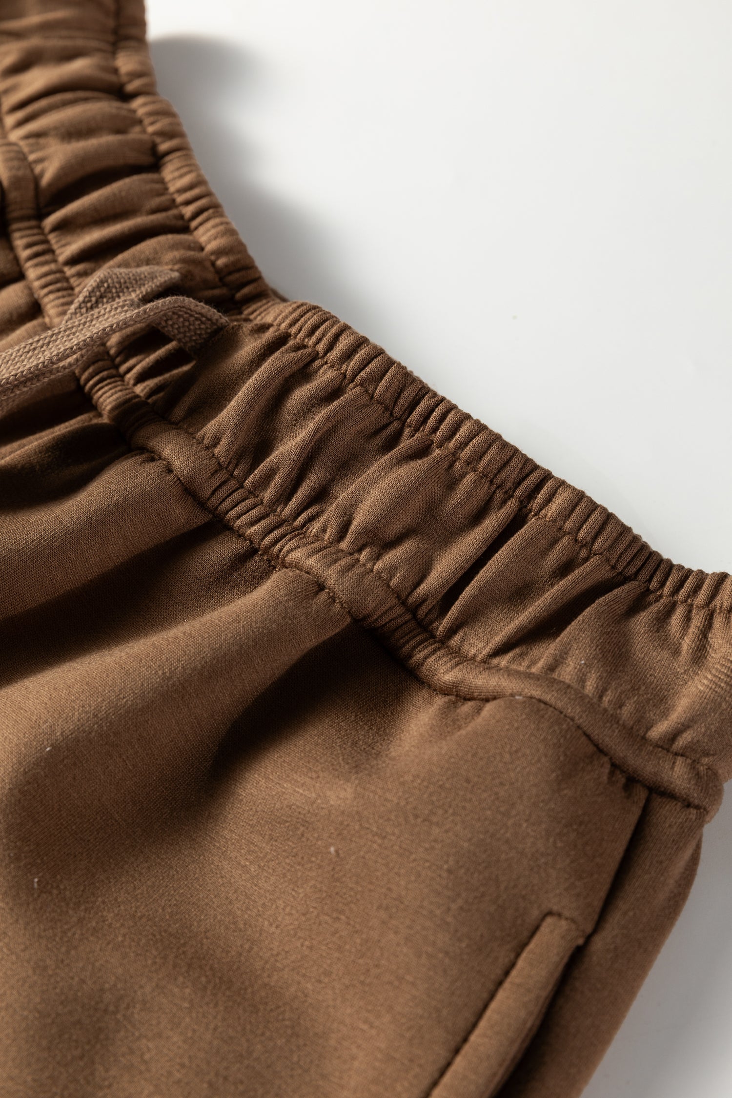 Solid V-Neck Top & High Waist Pants Set