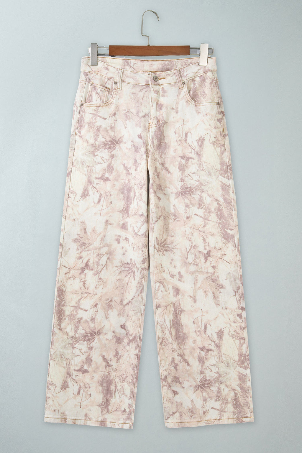 Camo Tummy Control Denim Wide Leg Jeans