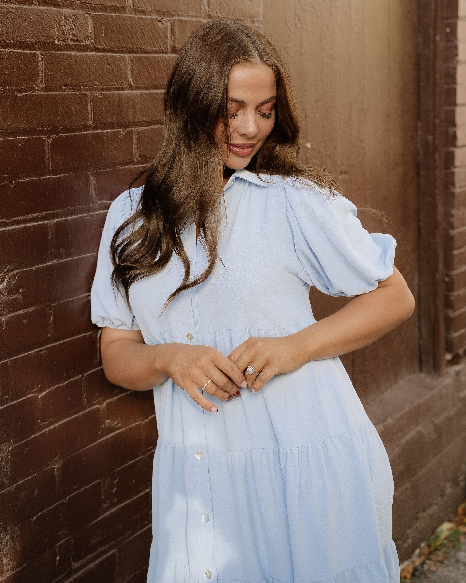 Mimi Tiered Shift Dress