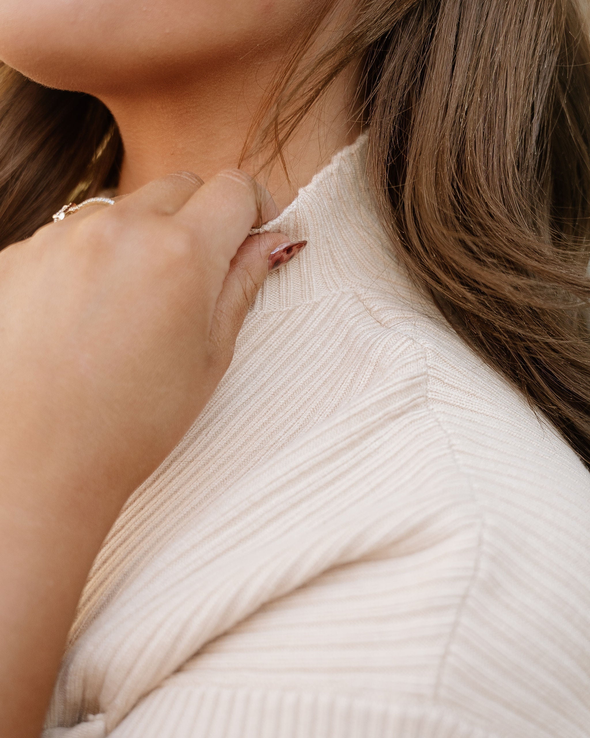 Ayla Short Sleeve Sweater - Oatmeal