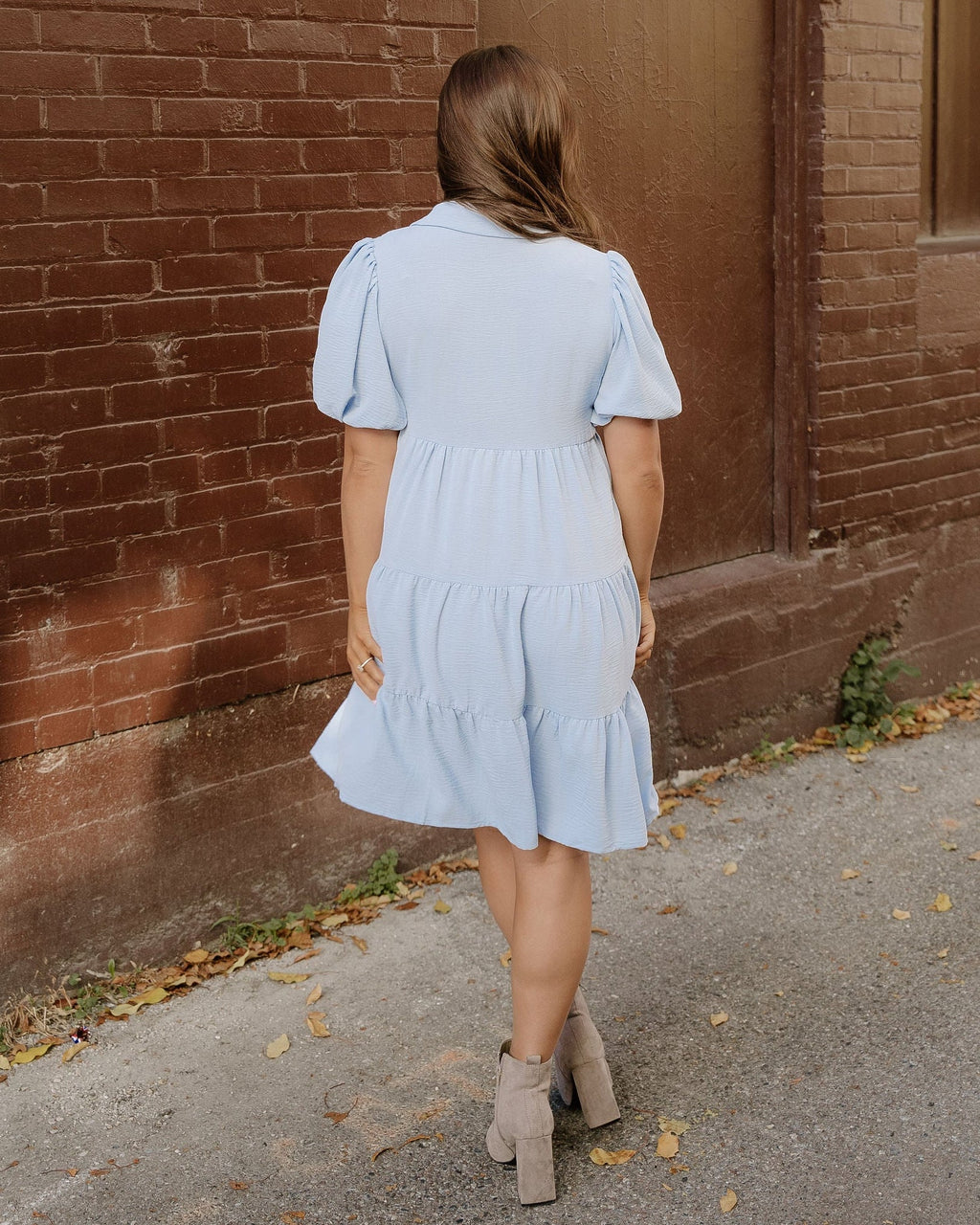Mimi Tiered Shift Dress