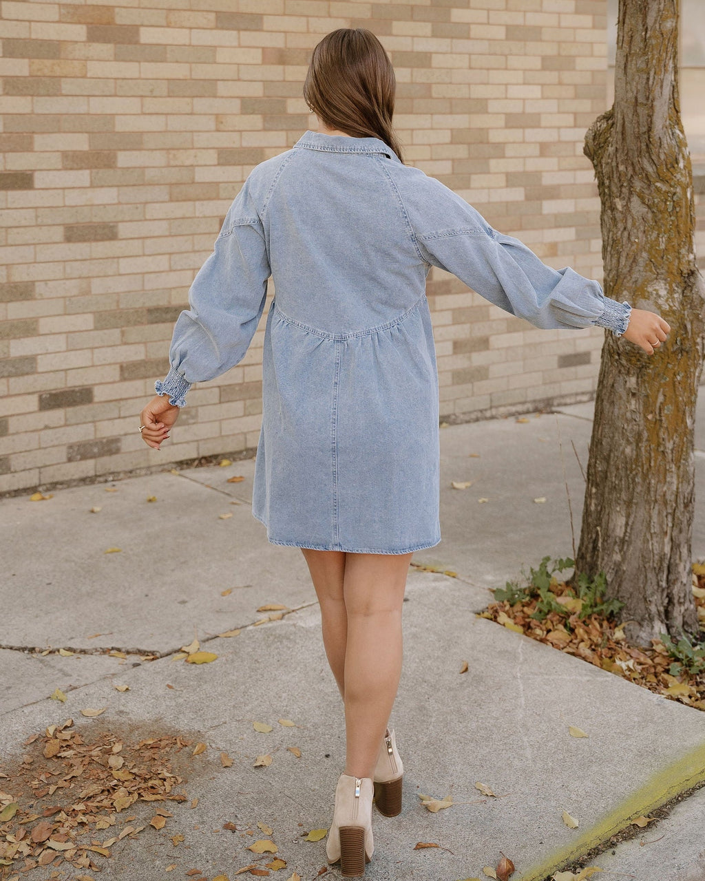 Tatum Dress - Beau Blue