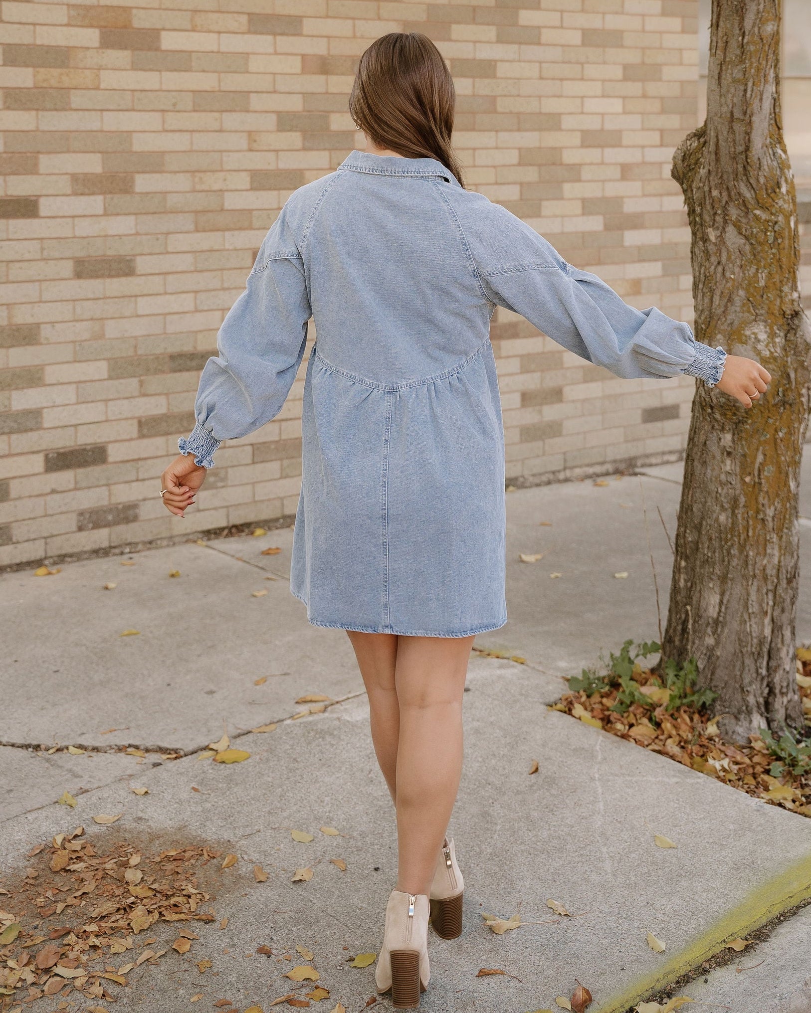 Tatum Dress - Beau Blue