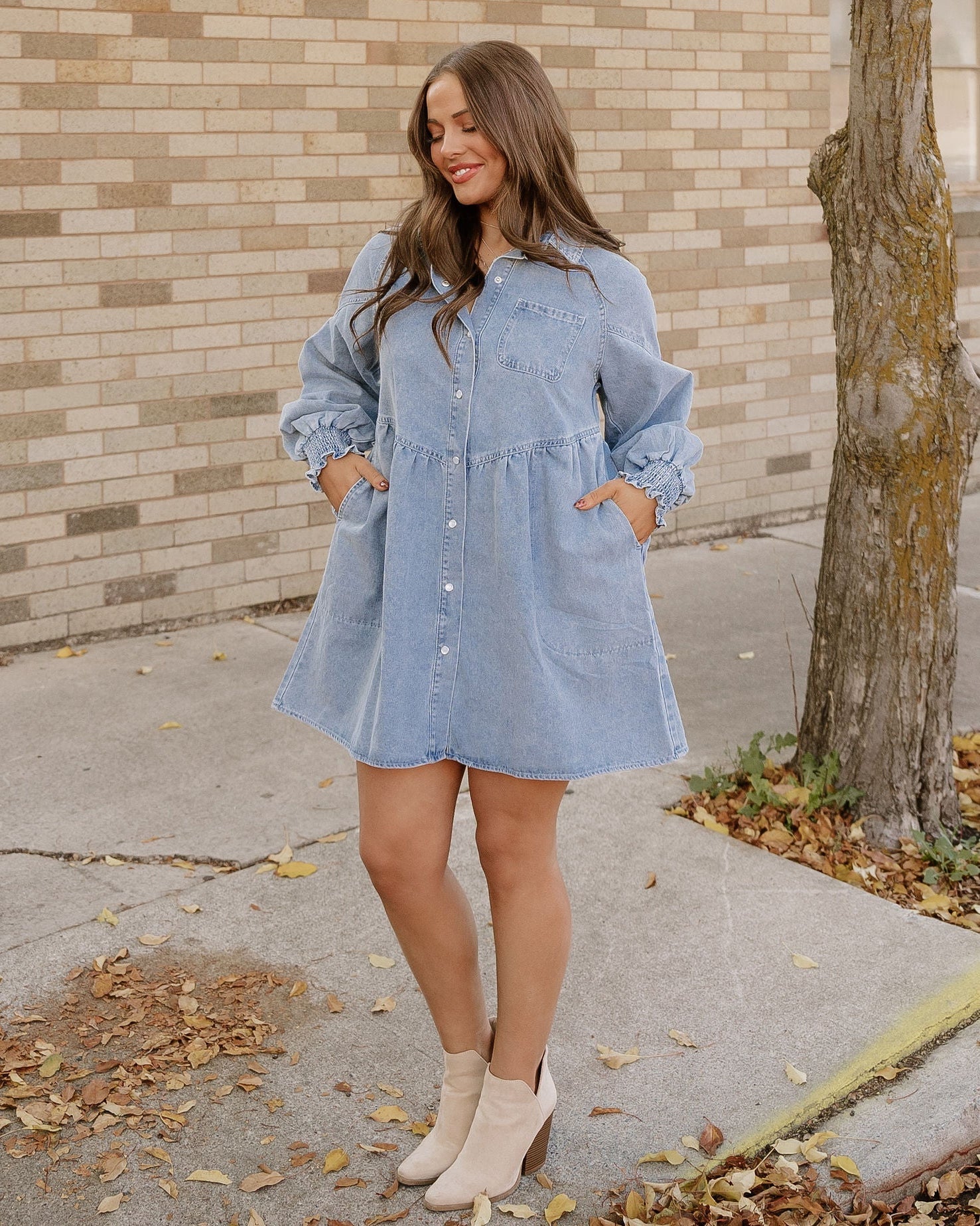 Tatum Dress - Beau Blue