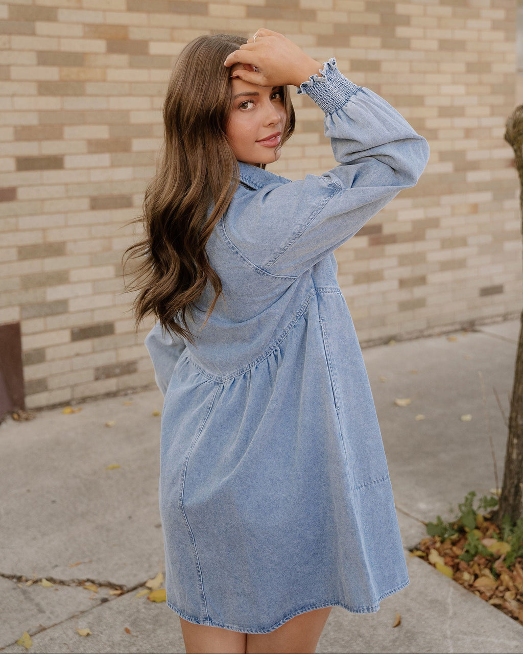 Tatum Dress - Beau Blue