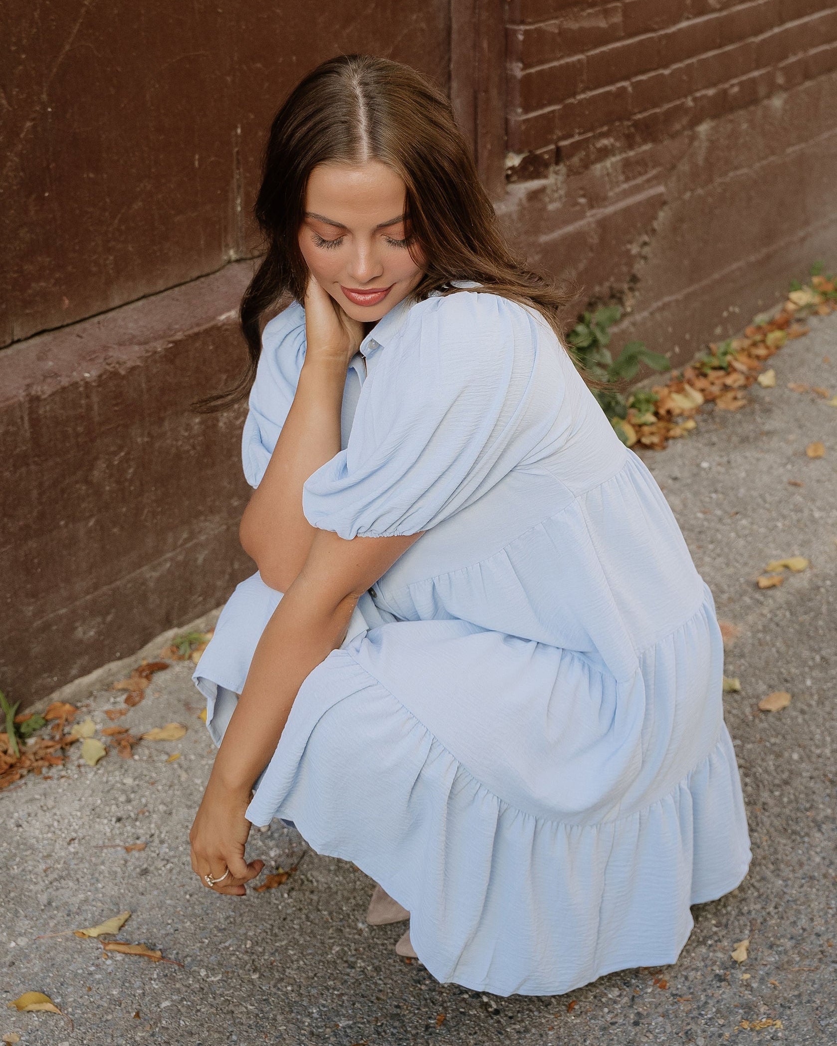 Mimi Tiered Shift Dress