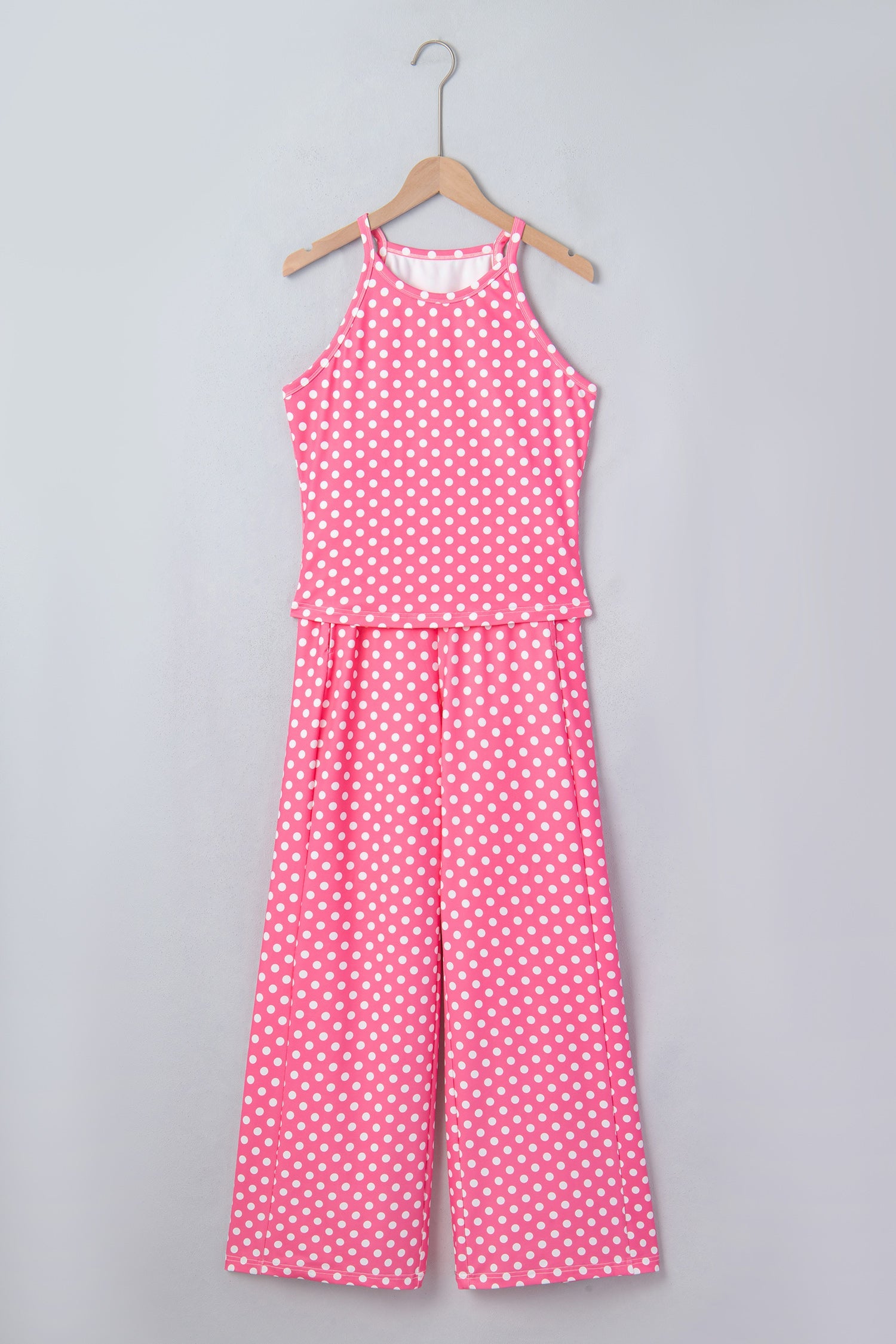 Polka Dot Tank & Loose Pants Set