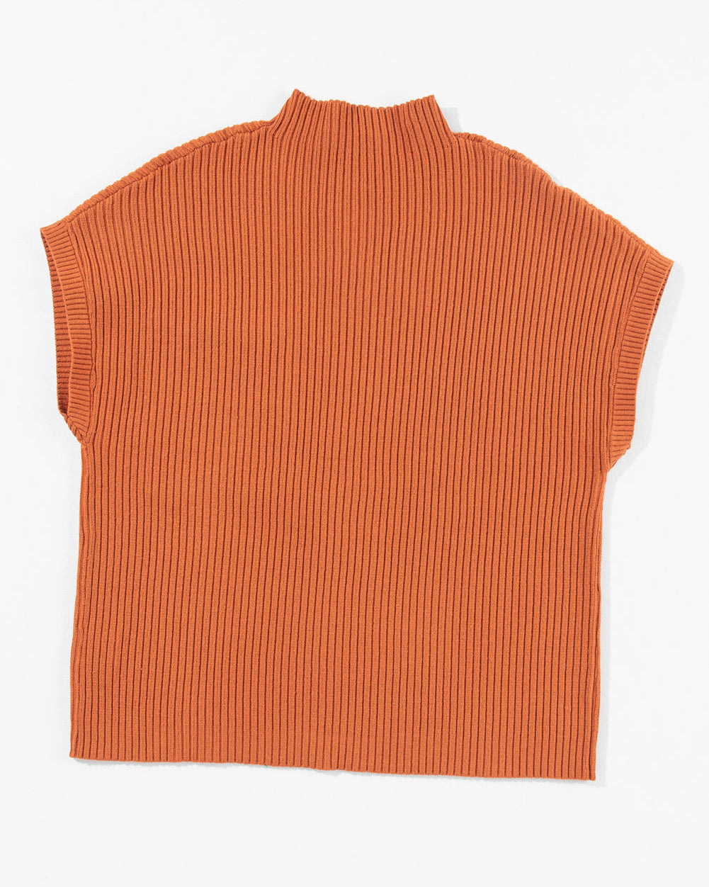 Ayla Short Sleeve Sweater - Orange