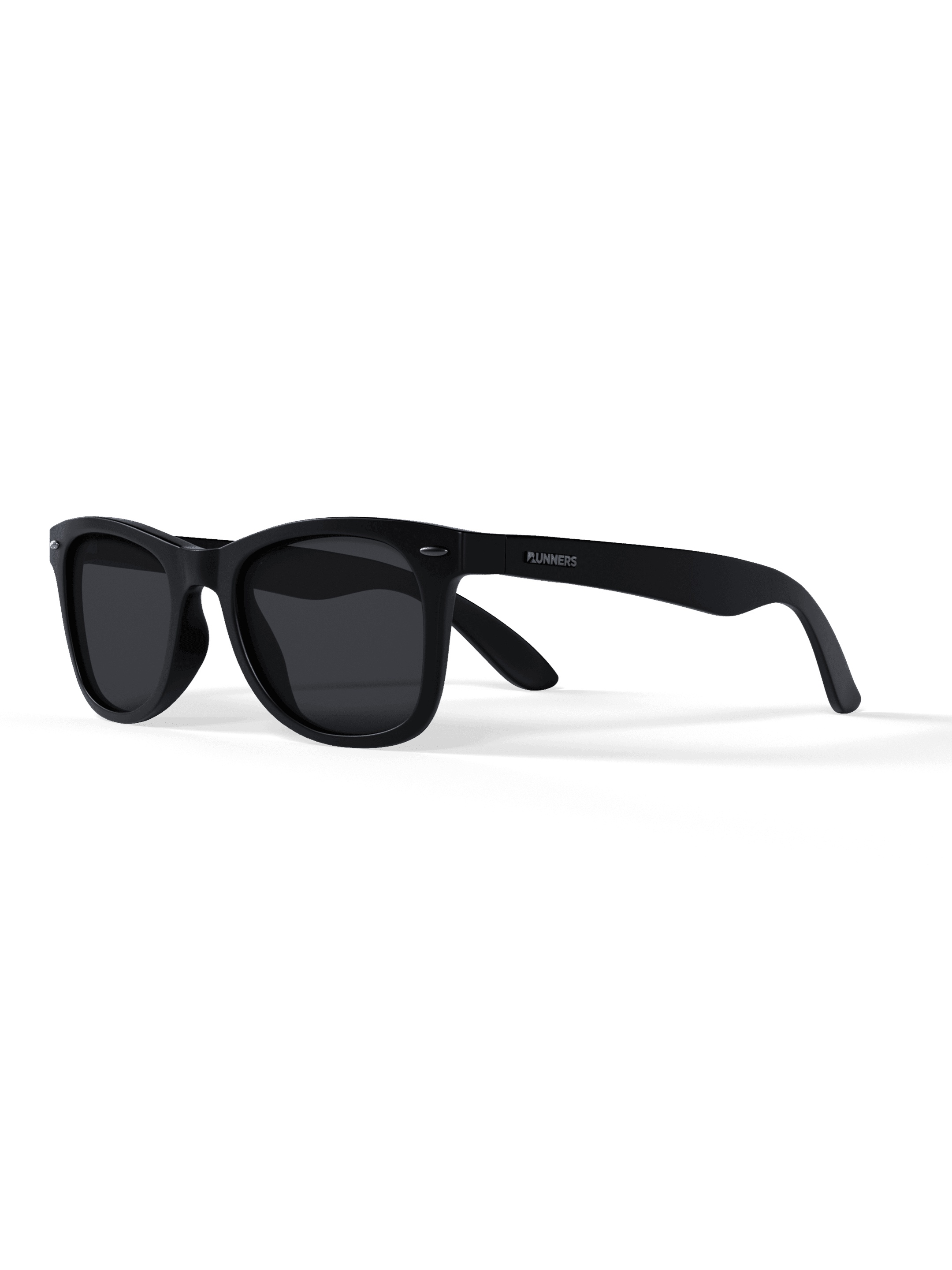 Blackout Square Running Sunglasses - Polarized UV400 for Men & Women